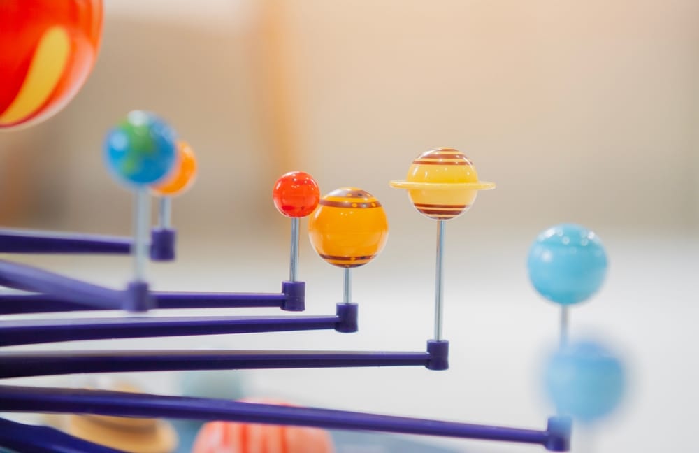 Solar System model.