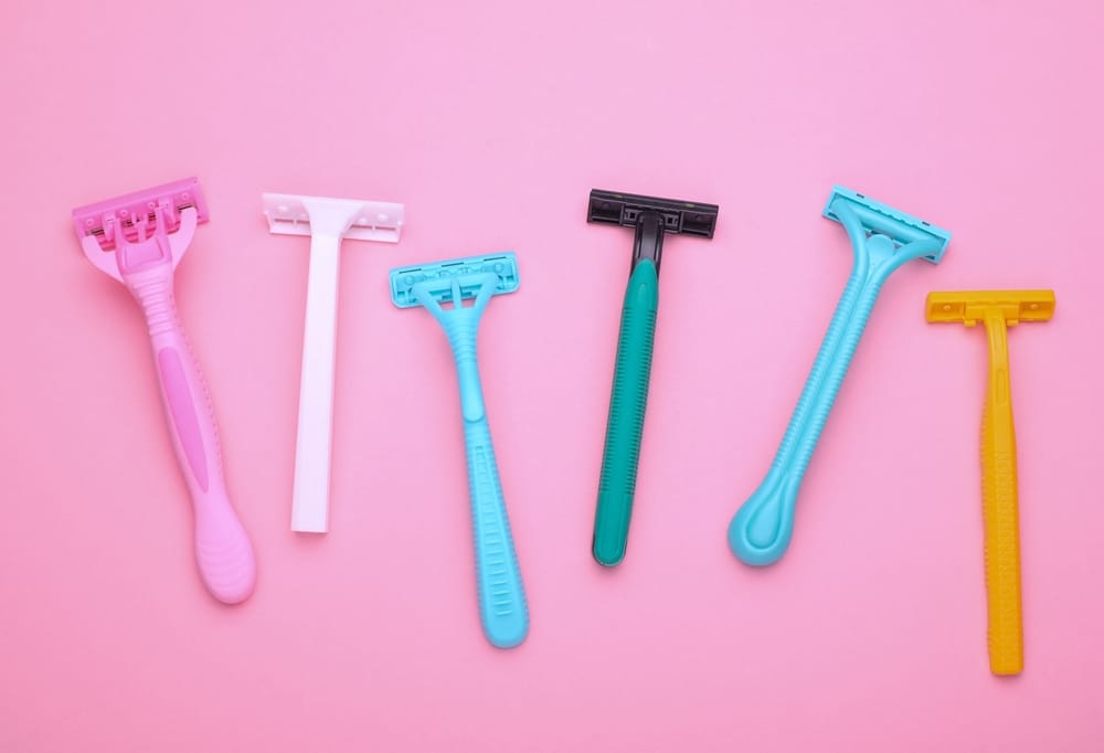 Disposable razors.