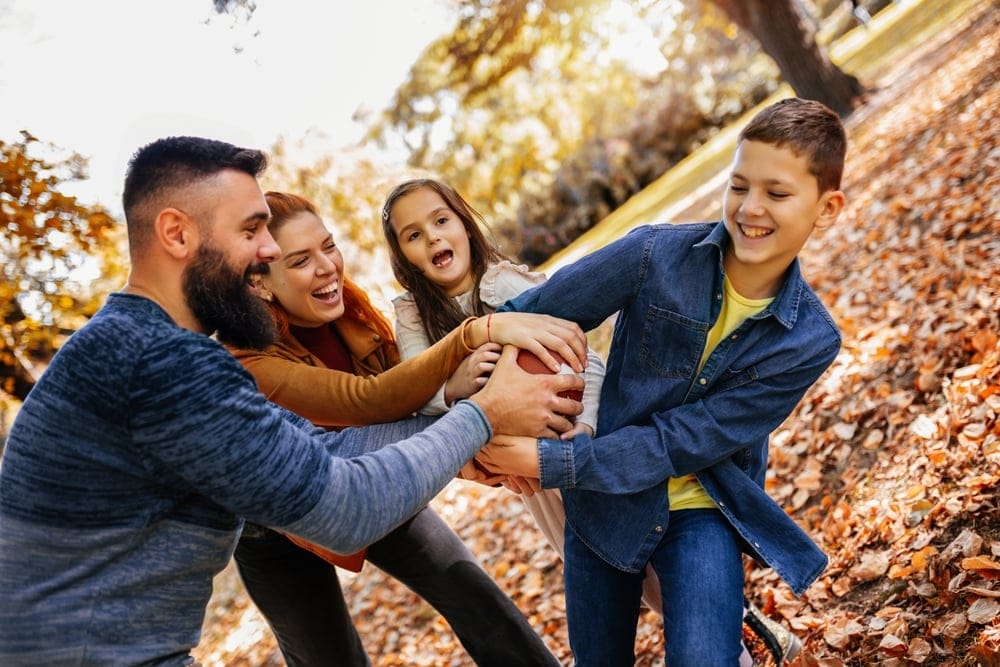 Friends enjoying the outdoors.