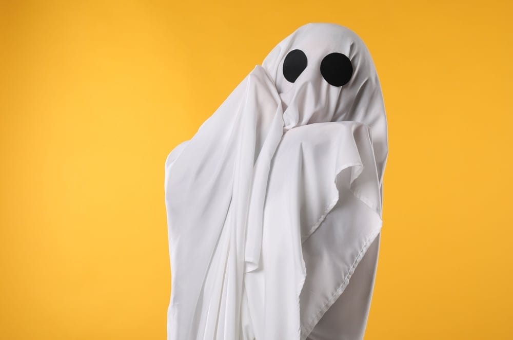 A creepy ghost.