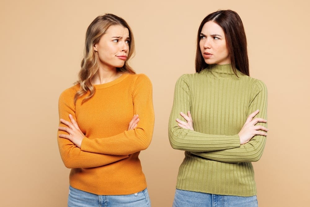 One friend offending another.