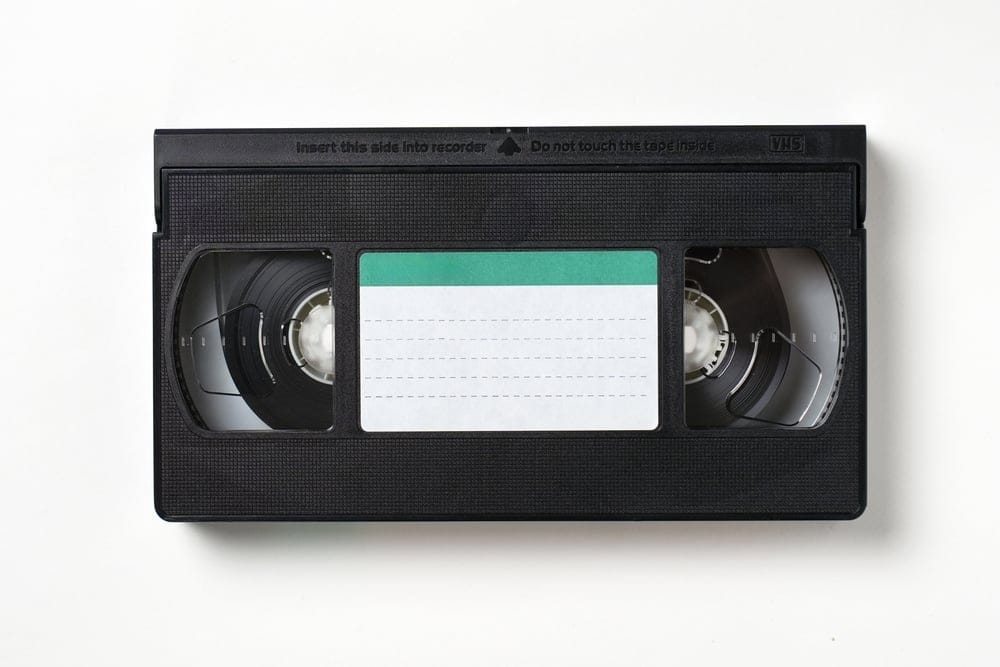 A VHS tape.