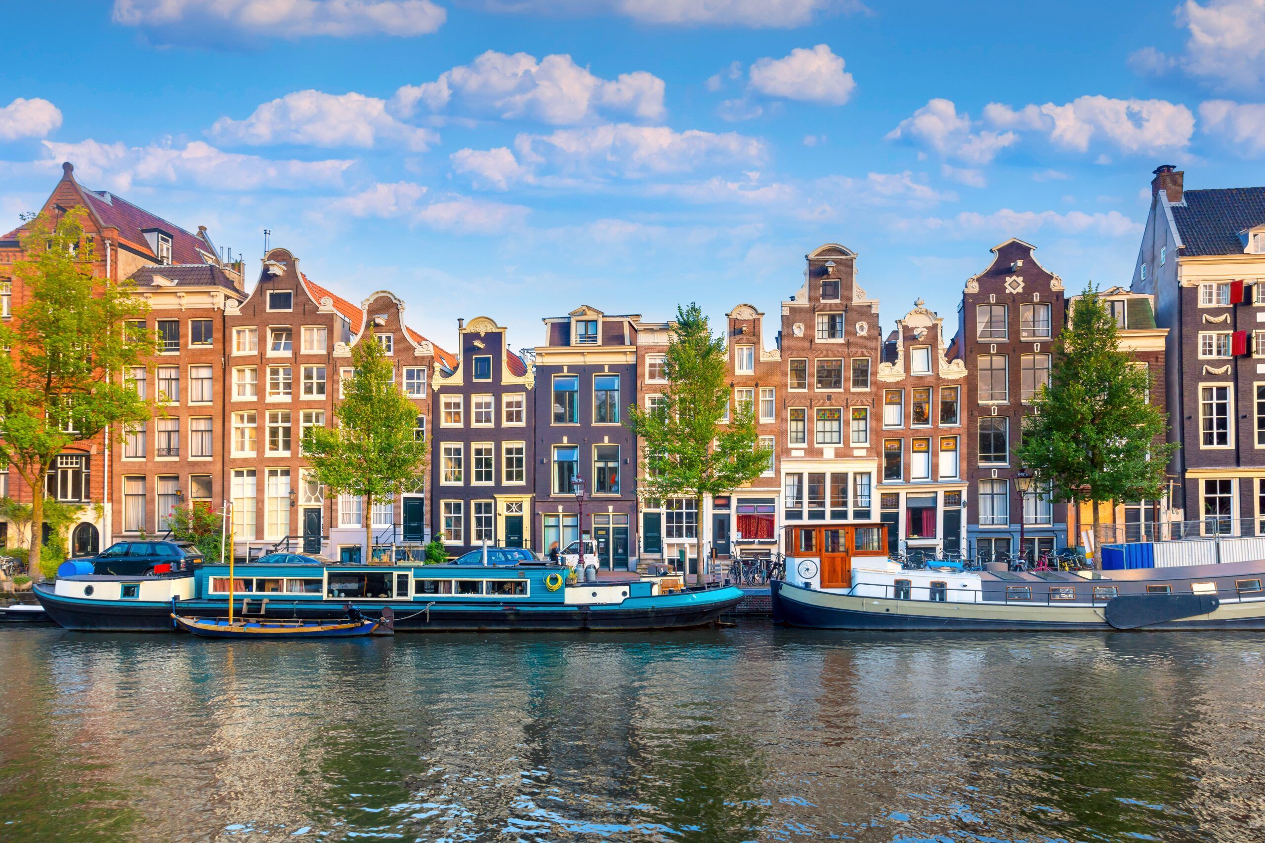 Beautiful view of Amsterdam.