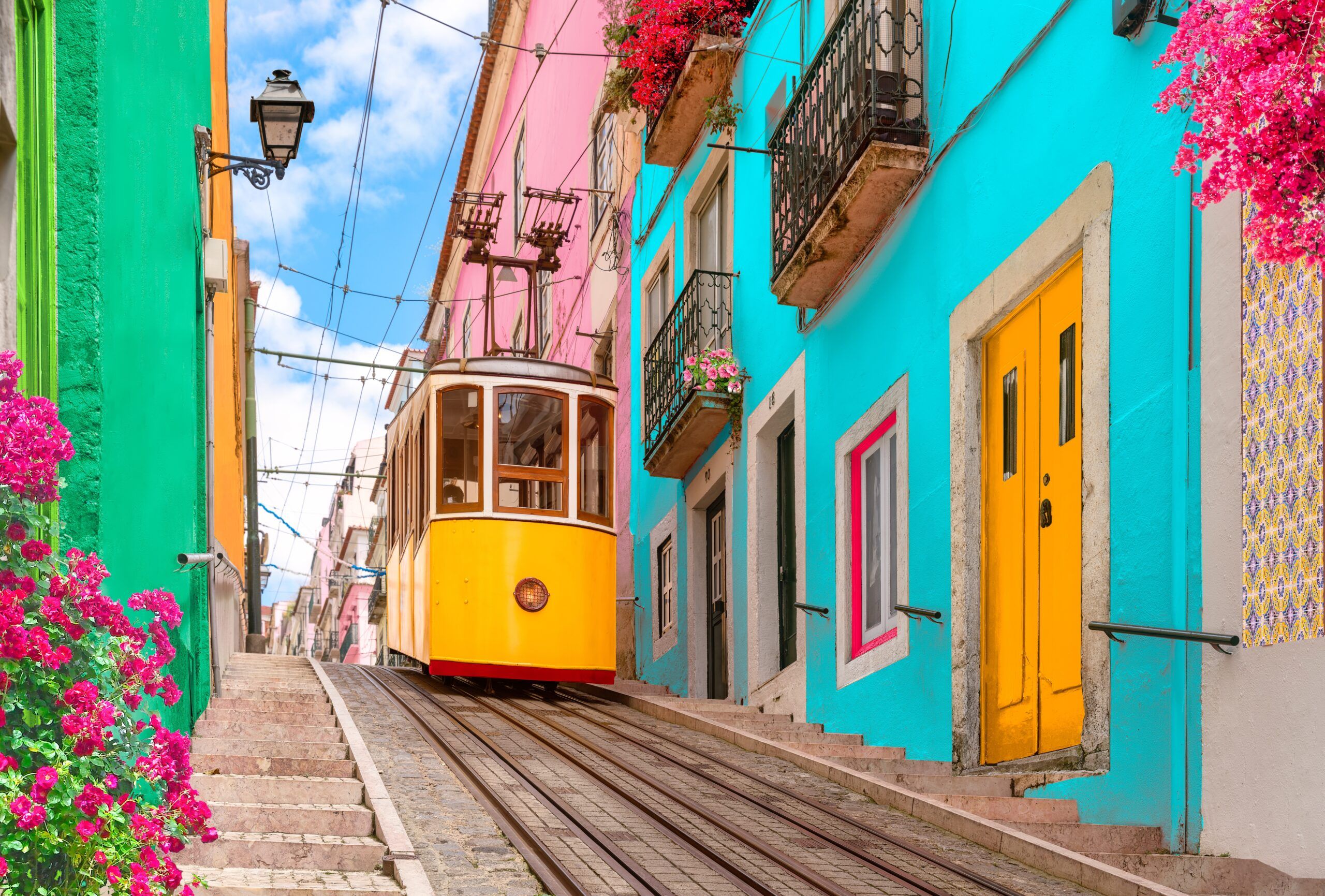 Lisbon, Portugal tram.