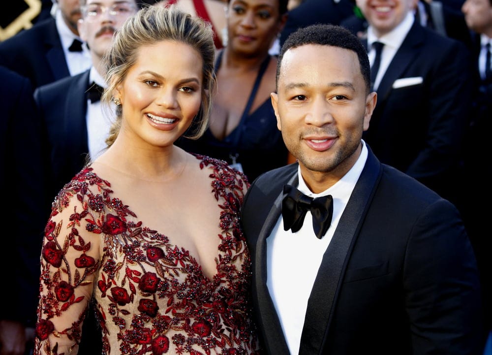John Legend and wife Chrissy Teigen.