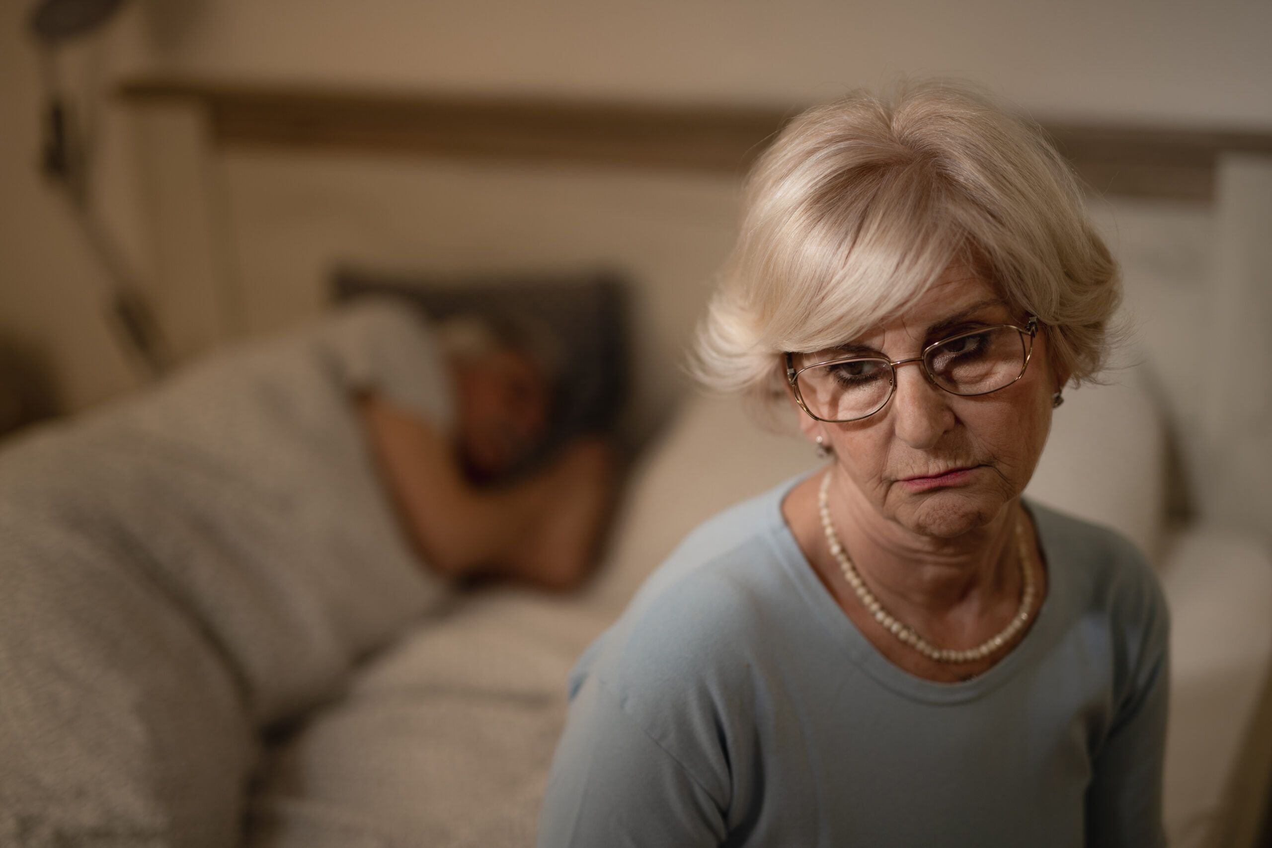 Woman in her 60s in a marriage where she feels invisible.