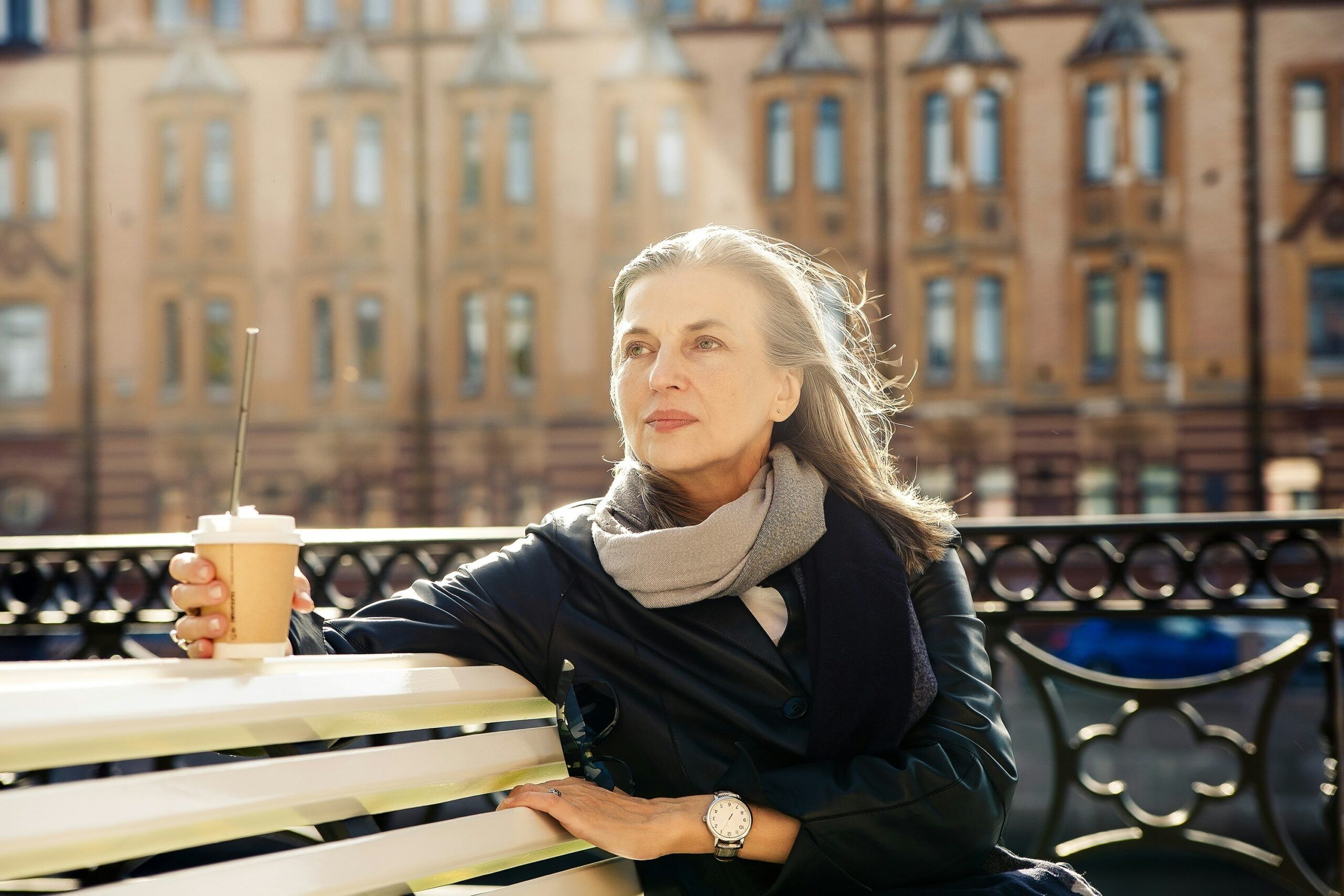 A midlife woman realizing that she's spent half of her life becoming the person other people needed.