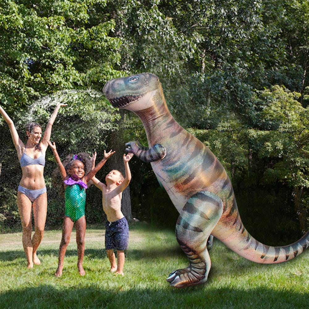 This Giant T-Rex Sprinkler Will Make Your Summer Totally Jurassic—Get It?