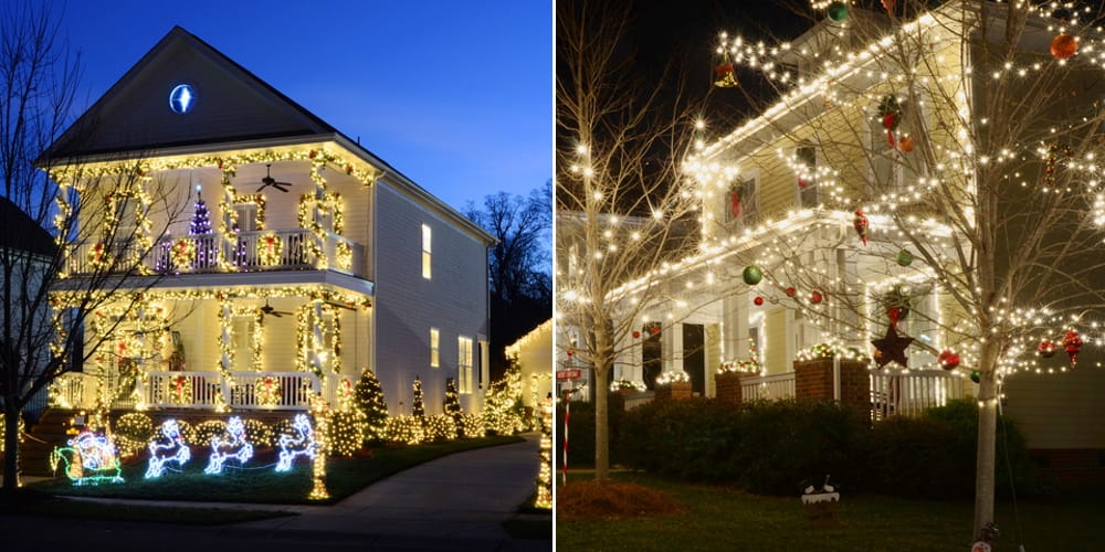 People Are Putting Their Christmas Lights Back Up To Spread Happiness