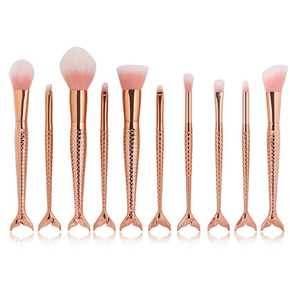 These Mermaid Makeup Brushes Will Make You Feel Like A Real-Life Ariel