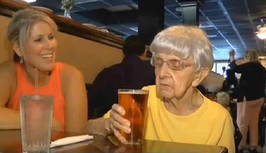 Drinking Beer Is The Secret To A Long Life, Says 102-Year-Old Woman