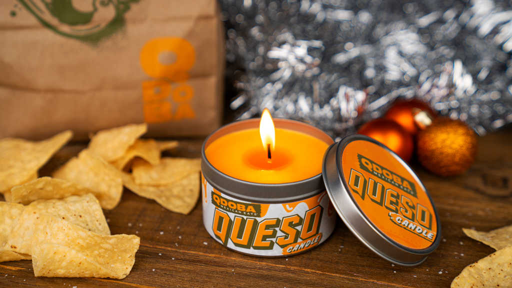 Qdoba Is Selling A Queso Candle For The Cheese Lover In Your Life