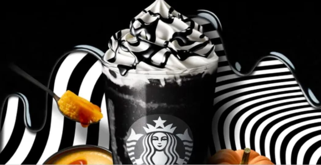 Starbucks Japan Is Releasing An All-Black Goth Frappuccino Just In Time For Halloween