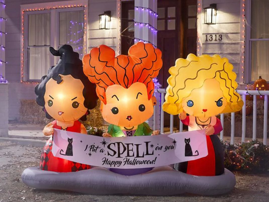 Home Depot Is Selling A ‘Hocus Pocus’ Inflatable So You Can Bring The Sanderson Sisters Home