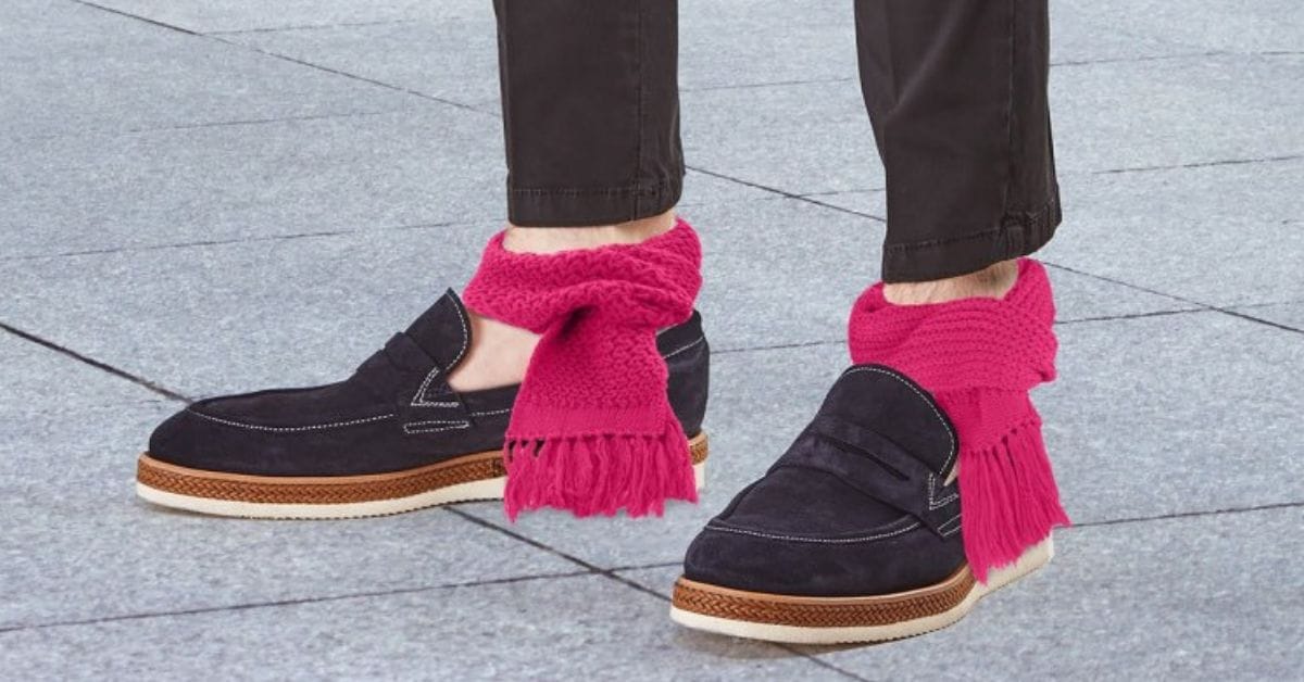 Ankle Scarves Are The Must-Have Cold-Weather Accessories You Never Knew Existed