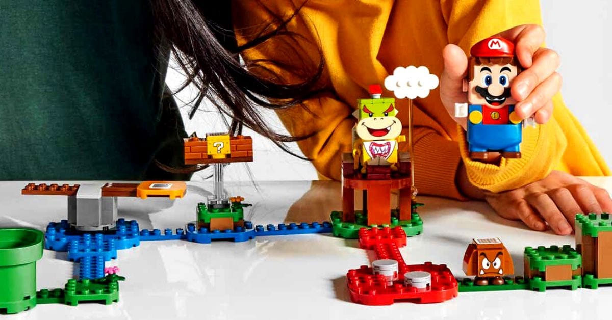 LEGO Unveils New Interactive ‘Super Mario’ Set And It Looks Like So Much Fun