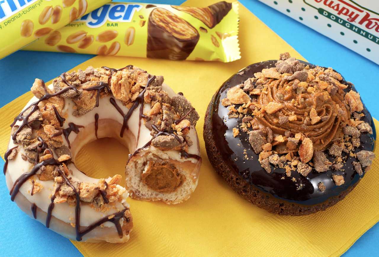 Krispy Kreme Is Releasing Two New Butterfinger Donuts And They Look Delicious