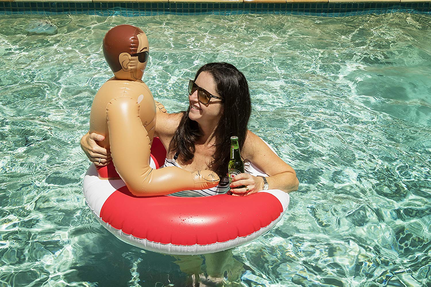 This Inflatable Hunk Pool Float Wants To Be Your Summer Boyfriend