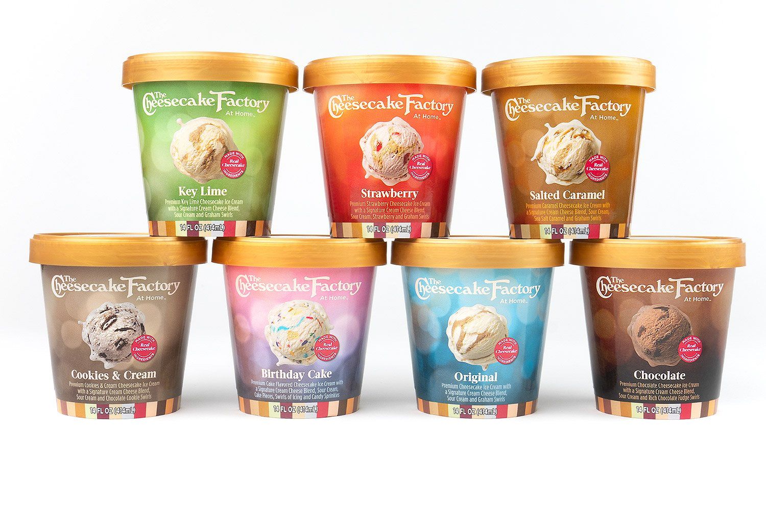 The Cheesecake Factory Is Selling Ice Cream Now In 7 Different Delicious Flavors
