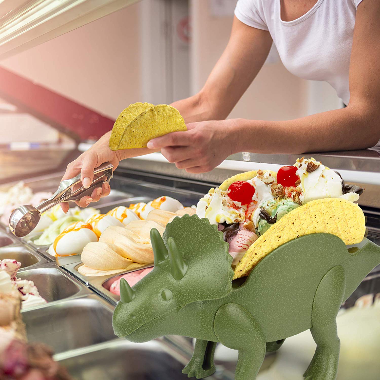 This Tricaeratops Taco Holder Will Make Your Mexican Food Totally Jurassic