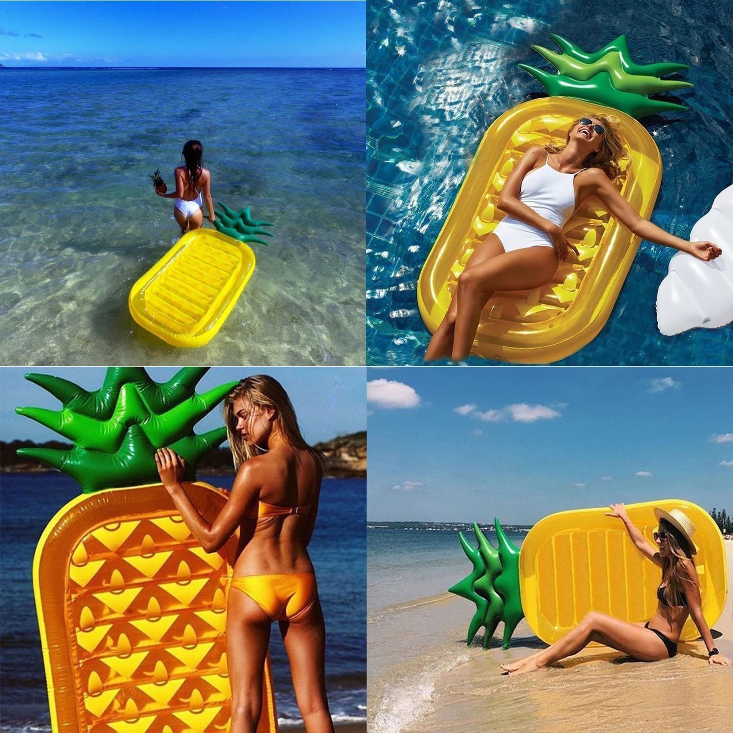 This Pineapple Pool Float Will Make Every Day Feel Like A Tropical Vacation