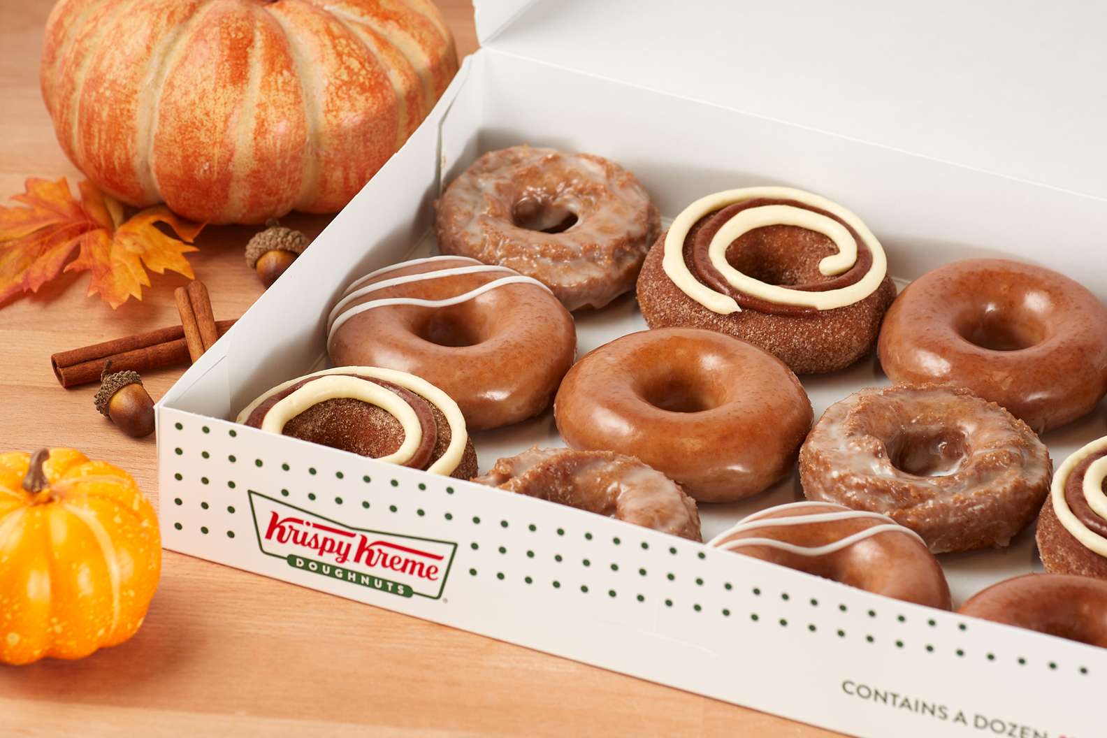 Krispy Kreme Is Releasing 4 Different Pumpkin Spice Donuts For Fall