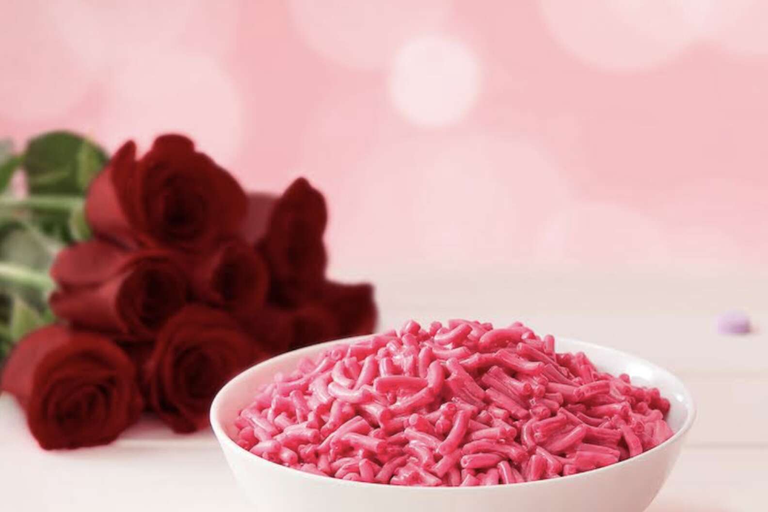 Kraft Unveils Pink Mac ‘N Cheese For Valentine’s Day Complete With Candy Flavoring