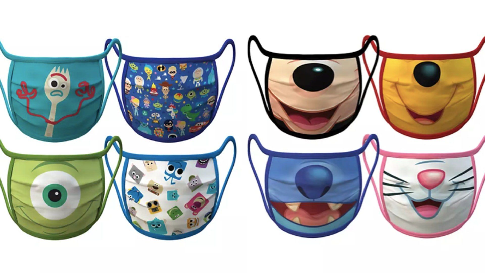 Disney Releases Cloth Face Masks With Your Favorite Characters On Them