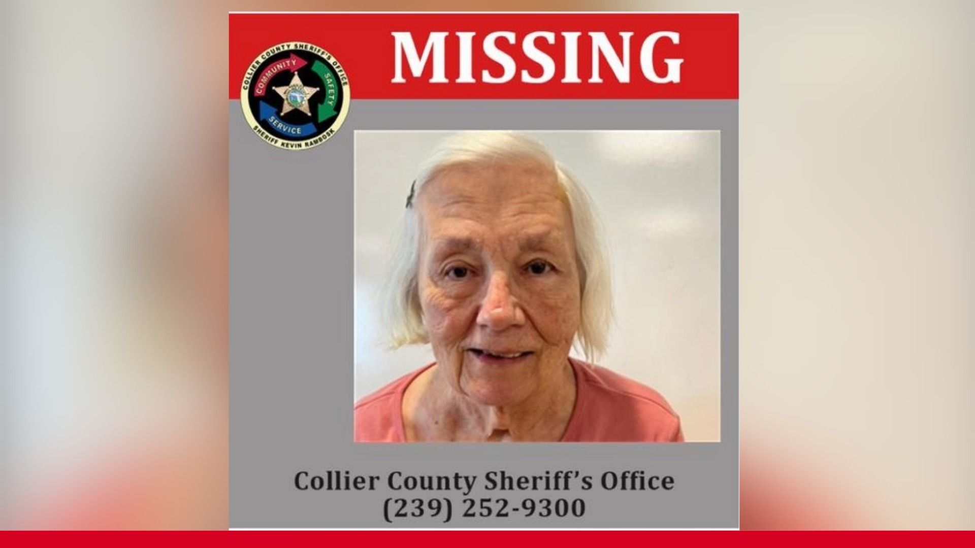 Missing Florida Woman With Alzheimer’s Found A Week Later In Neighbor’s Garage