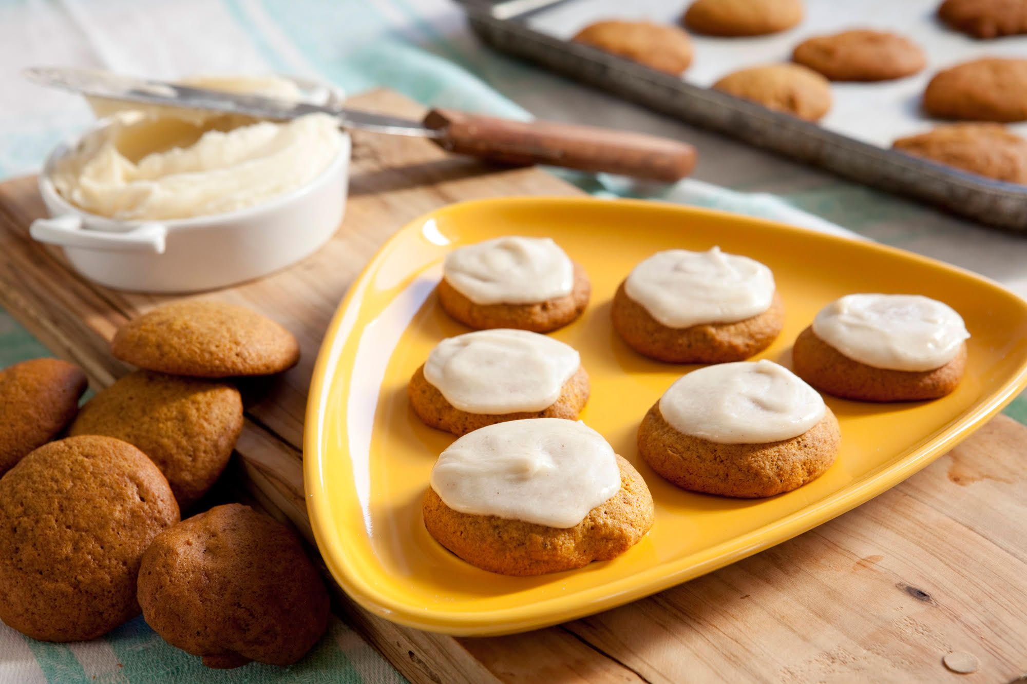 These Pumpkin Spice Cookies With Brown Butter Frosting Are The Only Snack You Need This Autumn