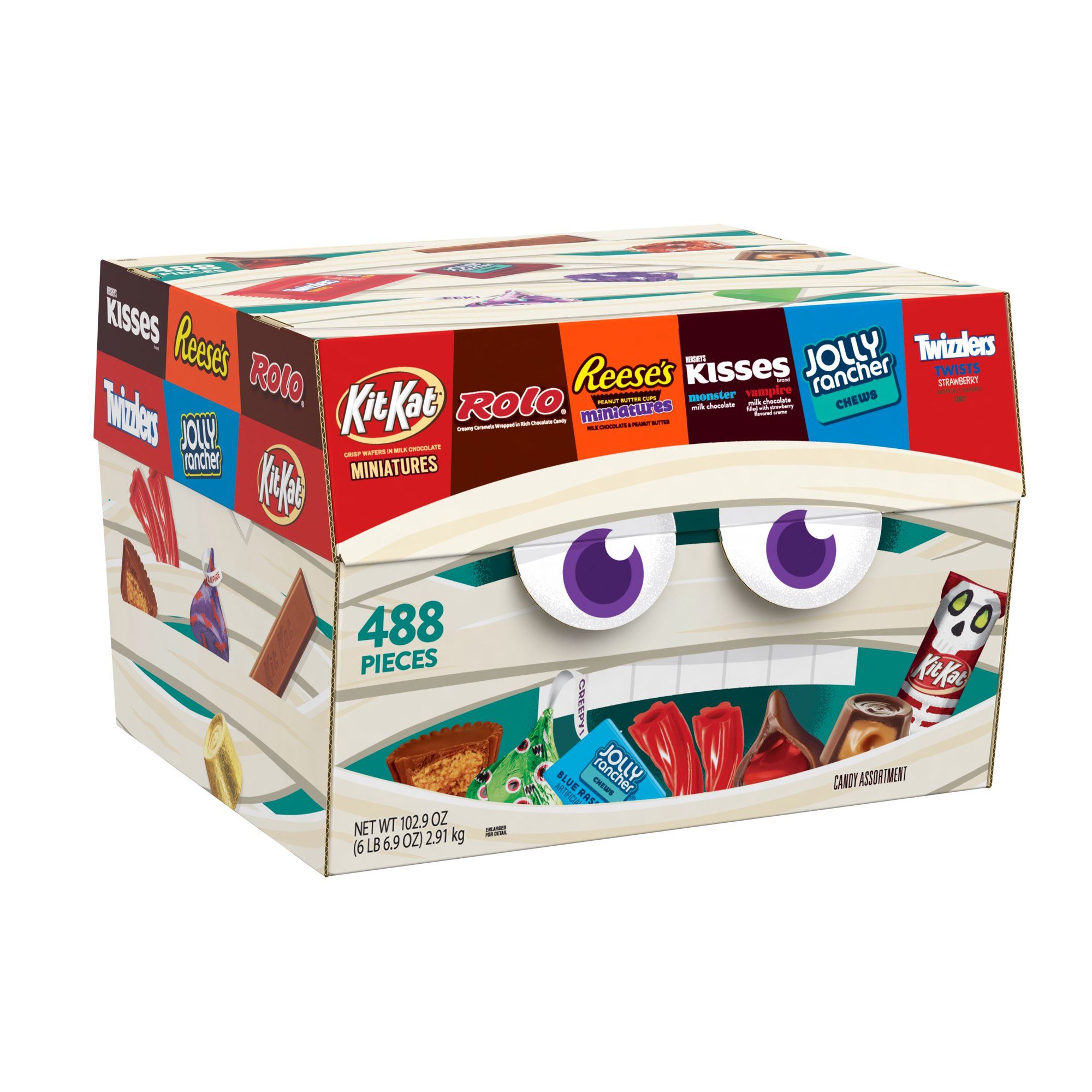 Walmart Is Selling A Box With 488 Pieces Of Halloween Candy To Enjoy All Year Long