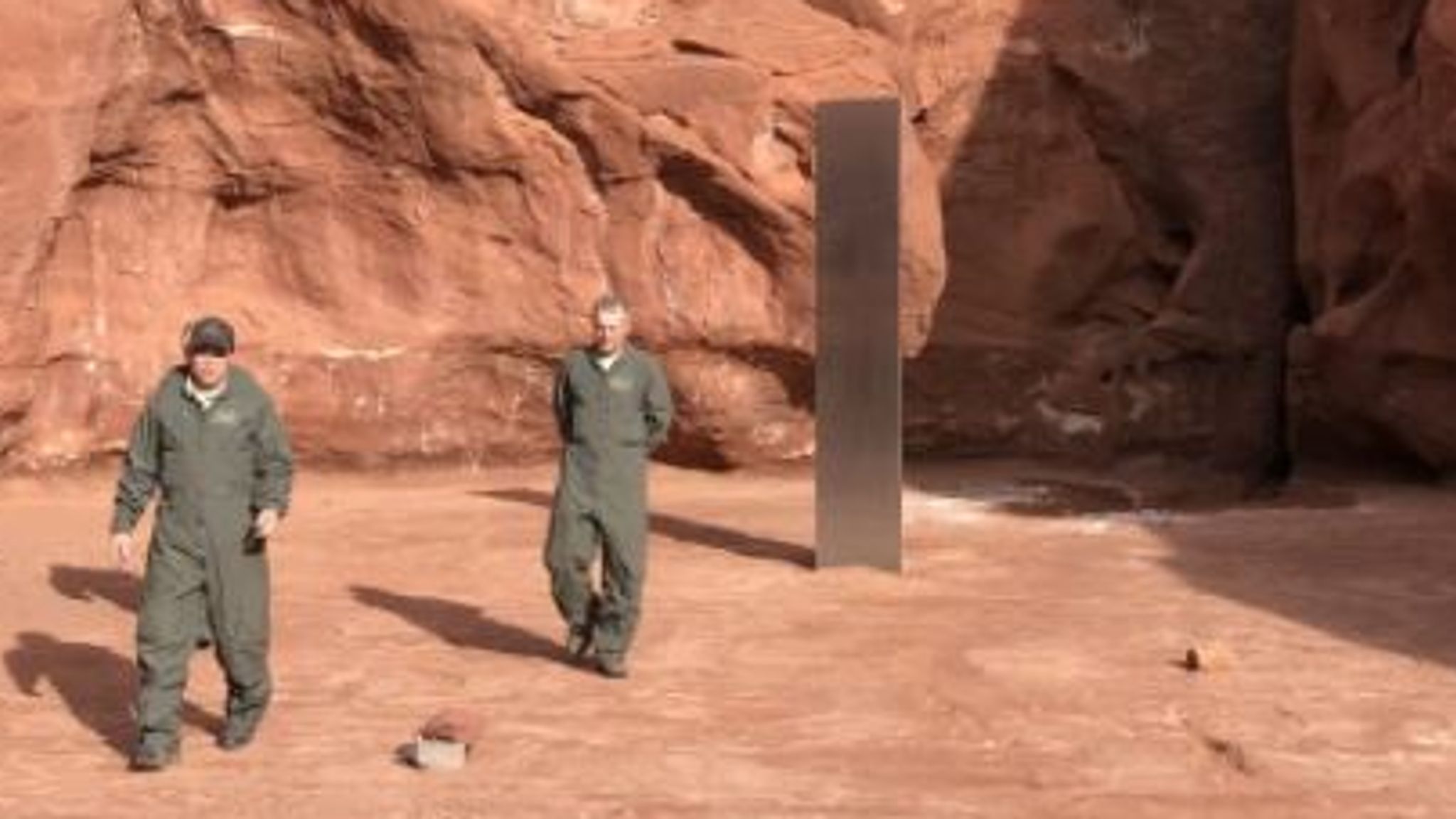 This Mysterious Metal Monolith Was Found In A Remote Part Of Utah And No One Knows How It Got There