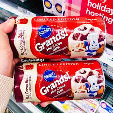 Pillsbury Has Released Hot Cocoa Rolls With Marshmallow Icing For The Holidays