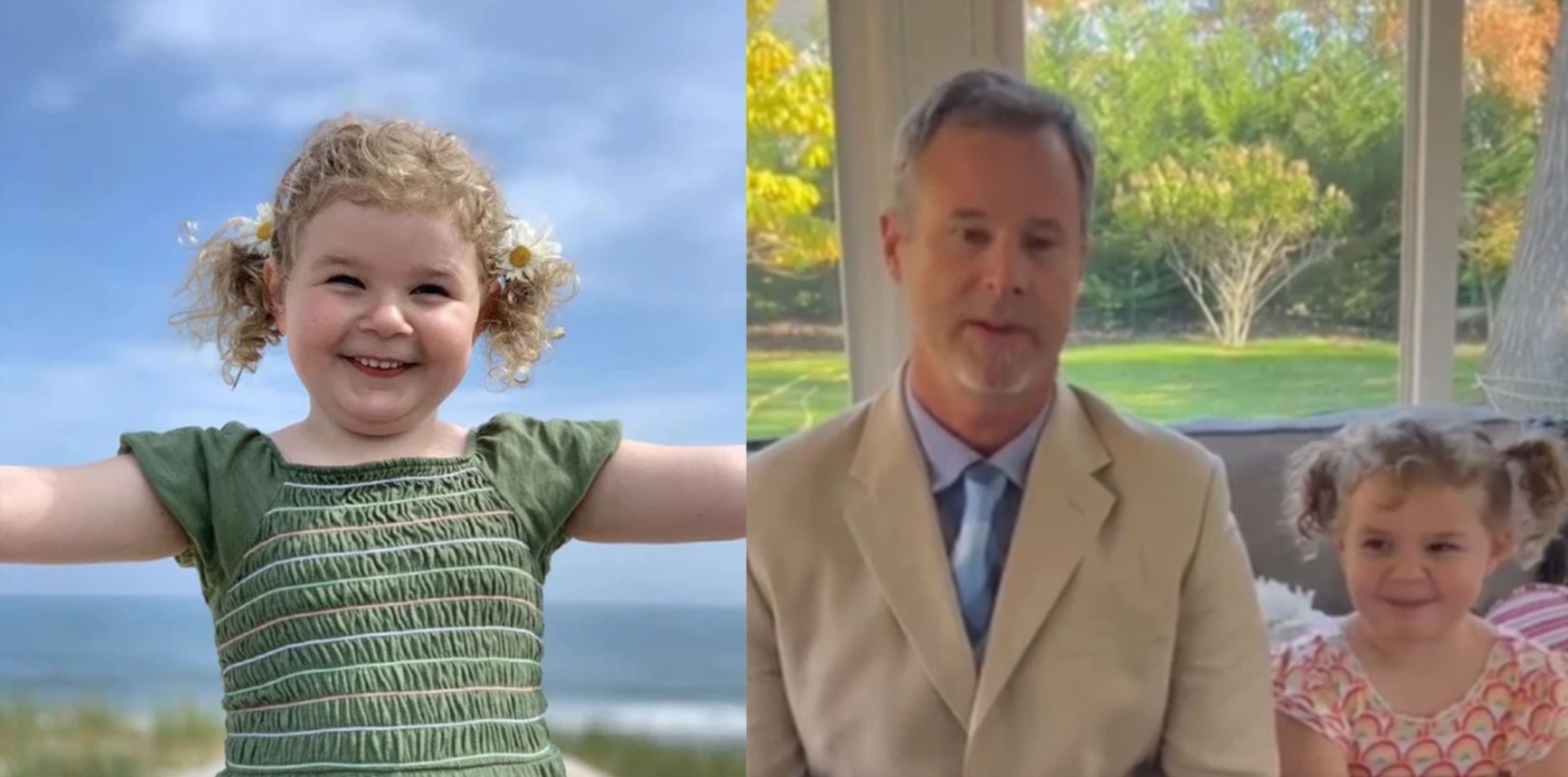 Little Girl Interrupts Dad’s Interview When He Lies About Doing Chores And Walking The Dog