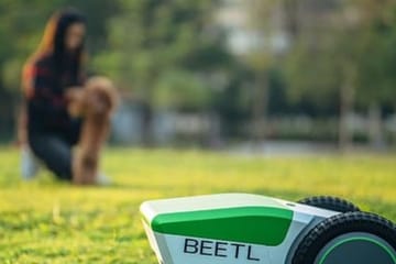This Lawn Robot Will Find And Pick Up Your Dog’s Poo For You