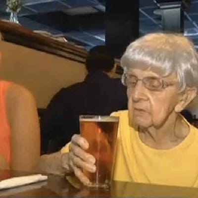 Drinking Beer Is The Secret To A Long Life, Says 102-Year-Old Woman