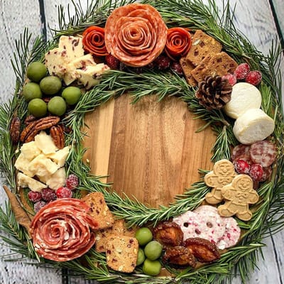 Charcuterie Wreaths Are The Perfect Way To Spread Holiday Cheer