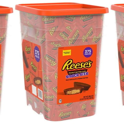 Sam’s Club Is Selling A Giant Container Filled With 375 Reese’s Peanut Butter Cups For All Your Snacking Needs