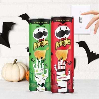 Pringles Is Releasing Glow-in-the-Dark Cans For Halloween