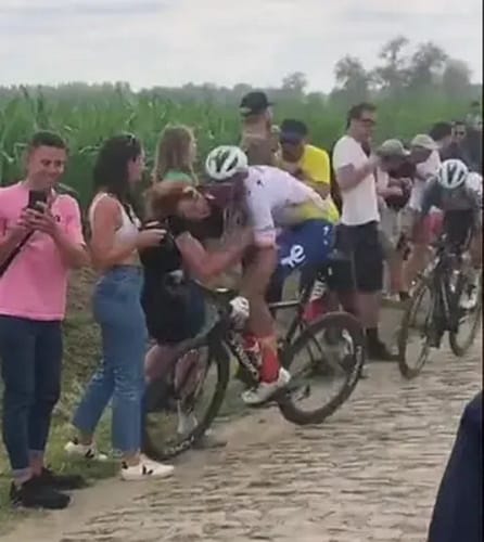 Tour De France Rider Breaks Neck After Colliding With Fan