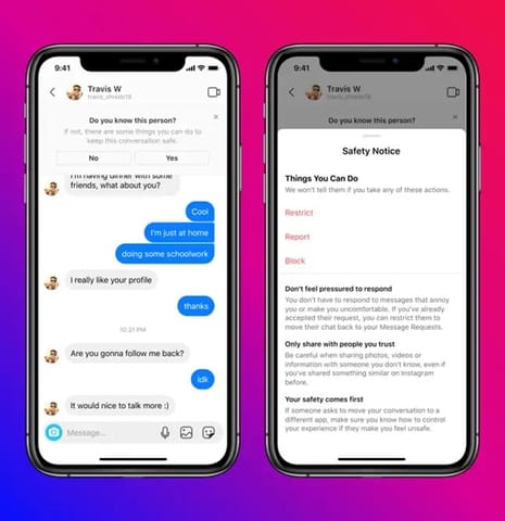 instagram safety feature