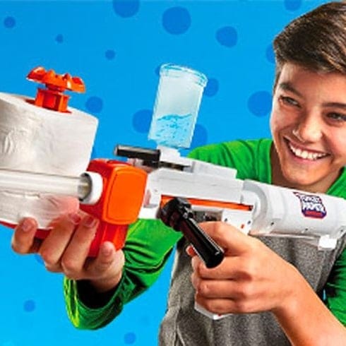 This Toy Gun Can Make 350 Spitballs From A Single Roll Of Toilet Paper