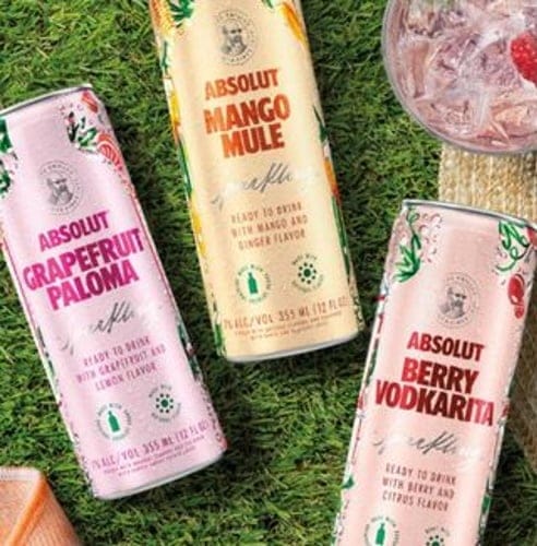Absolut Releases Canned Vodka Drinks That Are Perfect For Summer Sipping