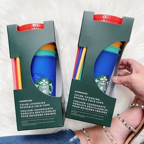Starbucks Is Selling Color-Changing Reusable Cups For Your Summer Beverage Needs