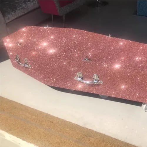 These Glitter Coffins Will Ensure You Go Out Of This Life In Style