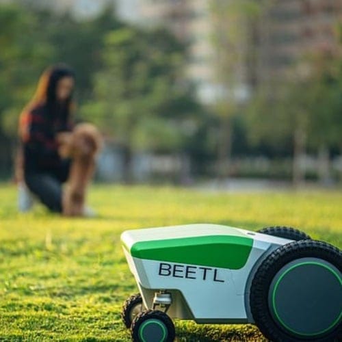 This Lawn Robot Will Find And Pick Up Your Dog’s Poo For You