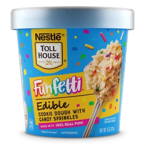 Nestle Released Funfetti Cookie Dough You Can Eat Straight From The Pot