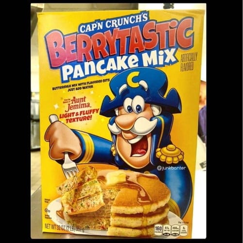 Cap’n Crunch Berrytastic Pancake Mix Is Like Two Breakfasts In One
