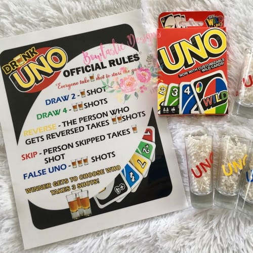 Drunk UNO Exists, So Prepare To Down A Whole Lot Of Shots