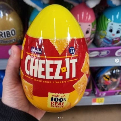 Cheez-Its Eggs Are The Perfect Easter Alternative To Chocolate